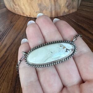 Ivory Creek Turquoises Bar Necklace